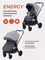 Коляска прогулочная Rant Basic Energy Grey 2024 4670078641687