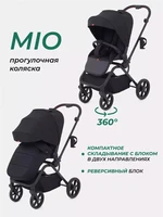 Коляска прогулочная Mowbaby Mio Black 4670078644381