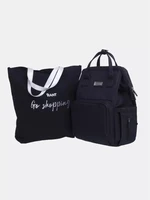Сумка для мамы + шоппер Rant Shopping Set midnight black 4670078612342