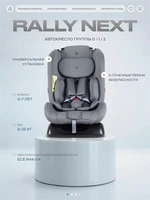 Автокресло Rant Basic Rally Next группа 0+/1/2 (0-25 кг) Grey 4670078675279