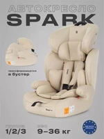 Автокресло Rant Basic Spark 1/2/3 (9-36 кг) Cream 4670078648334
