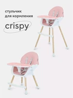 Стульчик для кормления Mowbaby Crispy pink 4670078635044