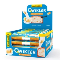 Шоколадный батончик без сахара "QWIKLER" (Квиклер) - Нуга с арахисом 1498191235