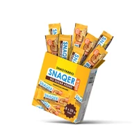 Батончик  в шоколаде "SNAQER" - SNAQER Stick - Арахис и карамель (8 шт.) 943722674