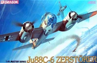 5536  авиация  Ju88C-6 Zerstorer (1:48) 89195555366