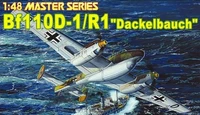 5556  авиация  Messerschmitt Bf110D-1/R1 "Dackelbauch"  (1:48) 89195855565