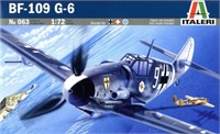 0063  авиация  Bf-109G-6 (1:72) 8001283800631