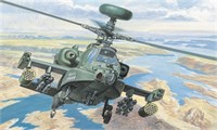 0080  авиация  AH-64D APACHE LONGBOW  (1:72) 8001283800808