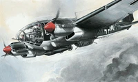 0121  авиация  HEINKEL He-111H-6 (1:72) 8001283801218