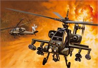 0159  авиация  AH-64A APACHE (1:72) 8001283801591
