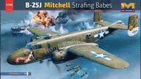 01E036  авиация  B-25J Mitchell Strafing Babes  (1:32) 4897041570496