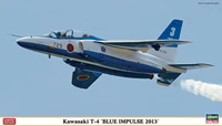 02071  авиация  Kawasaki T-4 'Blue Impulse 2013'  (1:72) 4967834020719