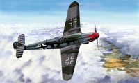 02418  авиация  Luftwaffe Bf 109 K-4  (1:24) 9580208024189