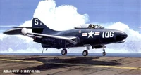 02834  авиация  US.NAVY F9F-3 PANTHER  (1:48) 9580208028347