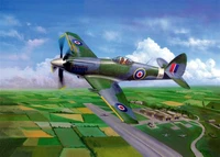 02850  авиация  Supermarine Spiteful F.XIV  (1:48) 2000002074199