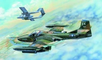 02889  авиация  A-37B Dragonfly  (1:48) 9580208028897