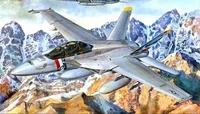 03205  авиация  F/A-18F "Супер Хорнет" (1:32) 9580208032054