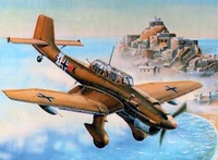 03216  авиация  Junkers Ju-87R Stuka (1:32) 9580208032160