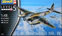 03923  авиация  D.H. Mosquito Bomber Mk. IV  (1:48) 4009803039237