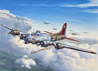 04283  авиация  B-17G "Flying Fortress"  (1:72) 2000000219813