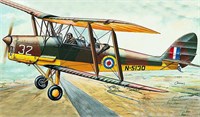 0811  авиация  D.H.82 " Tiger Moth" (1:48) 2000002080213