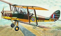0811  авиация  D.H.82 " Tiger Moth" (1:48) 2000002080213