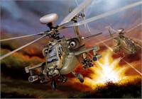 0863  авиация  AH-64D APACHE LONGBOW (1:48) 2000002093060