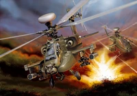 0863  авиация  AH-64D APACHE LONGBOW (1:48) 2000002093060