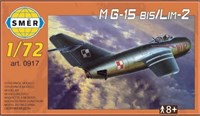 0917  авиация  M&amp;G-15 bis / Lim-2  (1:72) 8594877009171