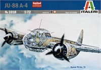 1018  авиация  Junkers Ju 88 A-4  (1:72) 8001283010184