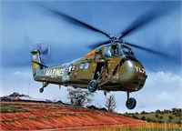 1066  авиация  UH-34J SEA HORSE (1:72) 8001283010665