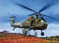 1066  авиация  UH-34J SEA HORSE (1:72) 8001283010665