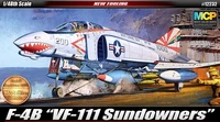 12232  авиация  F-4B Phantom "VF-111 Sundowners" (1:48) 2000002093800