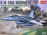 12419  авиация  F/A-18А  "Хорнет" (1:72) 8809258926504