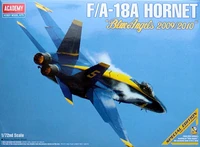 12424  авиация  F/A-18A Blue Angels 2009/2010 (1:72) 8809258926719