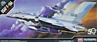 12444  авиация  USAF F-16A  (1:72) 603550016202