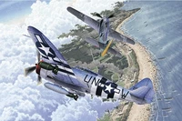 12513  авиация  P-47D &amp; FW190A-8 "Annv.70 Normandy Invasion 1944" (1:72) 8809258927792