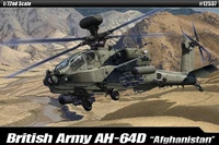 12537  авиация  British Army AH-64D "Afghanistan"  (1:72) 8809258925064