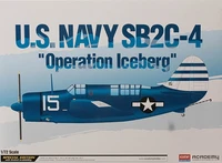 12545  авиация  U.S.Navy SB2C-4 Helldiver "Operation Iceberg"  (1:72) 8809258925255