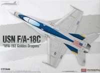 12564  авиация  USN F/A-18C Hornet "VFA-192 Golden Dragons"  (1:72) 8809258926085