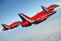 1303  авиация  HAWK T1A "RED ARROWS" (1:72) 8001283013031