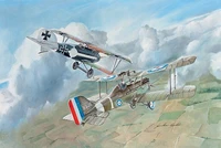 1374  авиация  S.E.5a / Albatros D.III  (1:72) 2000002099260