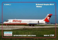 144110-2  авиация  McDonnell-Douglas MD-87 Midway (1:144) 2000000100722