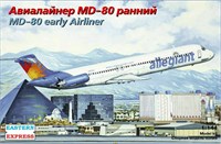 144111  авиация  MD-80 Allegiant (1:144) 4620748783032