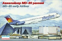 144111  авиация  MD-80 Allegiant (1:144) 4620748783032