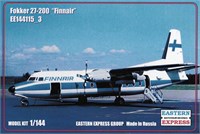 144115-3  авиация  Fokker F-27-200 Finnair (1:144) 2000000100234