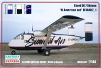 144117-1  авиация  Short SC-7 Skyvan N.American set (1:144) 2000000100463