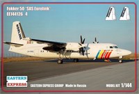 144126_4  авиация  Fokker 50 "SAS Eurolink" (1:144) 2000000097558