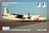 144126_4  авиация  Fokker 50 "SAS Eurolink" (1:144) 2000000097558
