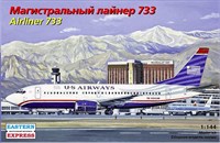 144129  авиация  Airliner 737-300 Frontier (1:144) 2000000111001
